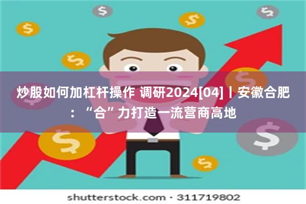 炒股如何加杠杆操作 调研2024[04]丨安徽合肥：“合”力打造一流营商高地